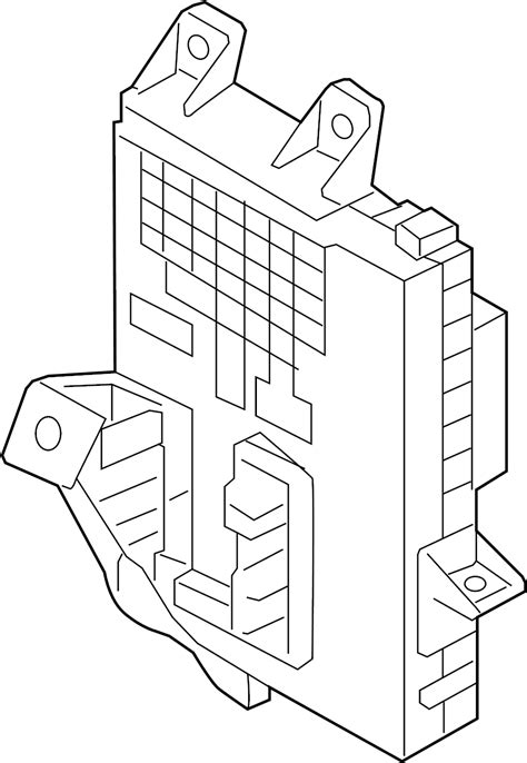 Hyundai Venue Junction Block. INSTRUMENT PANEL, w/o LED